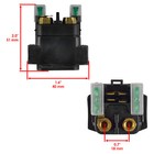 Starter Solenoid Relay For Yamaha Raptor 350 Yfm350 2006 2007 2008 2009 Atv New