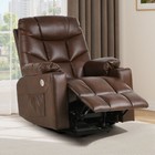Elderly Electric Power Lift Recliner Chair Vibration Massage And Heated Sofa
