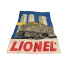 Rare Lionel Trains Flag Vtg 1997 41x29   locomotive Train Room Yard Railroading