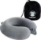 Versatile Travel Neck Pillow - Supportive Memory Foam With Dual Fabrics