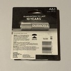   new  sealed   Duracell Aa Rechargeable 2500mah Nimh Batteries  Pack Of 4