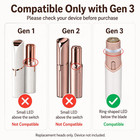 2 Pack Replacement Heads Compatible With Finishing Touch Flawless Gen 3
