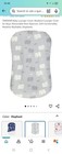 100  Organic Cotton Infant Lounger Snuggle Me Brand Stone Grey Color