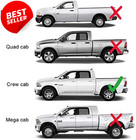 Black Trail Armor Rocker Panel  Compatible With 2009-2018 Dodge Ram 1500 - Only 