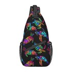 Fylybois Sea Turtle Sling Bag Multipurpose Crossbody Backpack For Women Chest 