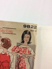 1960 S Advance 9822 Vtg Sewing Pattern Size 12 Womens Dress