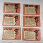Vintage Batman Trading Cards 1966 X6 Job Lot Printed In England Collectors