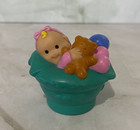 Fisher Price Little People Baby Nursery Stroller Chair Bouncer Seat Fun Toy Set