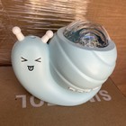 Snail Music Lamp Musical Star Galaxy Projector Light  Led Night Light Lamp Blue