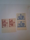 498  Afghanistan 1957 Pair Of Mnh Blocks  b-15-6 From Huge Stamp Collection Lot 
