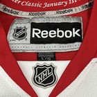 Reebok Washington Capitals 2011 Winter Classic Hockey Jersey White Blank Sz L