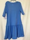 New Disney Frozen 2 Elsa Soft Dress Girls Perwinkle Soft Xs s m