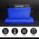 New Club Scrub Towel Microfiber W  Cleaning Scrub Pouch - Choose Color 