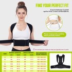 Men Women Posture Corrector Full Back Support Brace Clavicle Back Pain Relief 