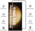  2-pack  Tempered Glass Screen Protector For Samsung Galaxy S23  Plus s23 Ultra