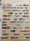 Worldwide Stamps Germany Australia Canada Chile In Stock Pages