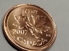 Canada 2007 Rcm Logo  1 Cent Steel One Canadian Penny Coin Magnetic Bu