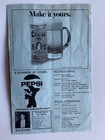 Bruce Springsteen  1978 Red Rocks Amphitheatre Morrison Colorado Concert Program