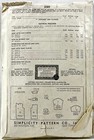 1930s Simplicity Sewing Pattern 3089 Mens Sport Shirts 3 Styles Size S Vtg 13143