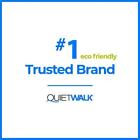 Quietwalk Floor Underlayment Antimicrobial Sound moisture Barrier 360 Sq  Ft 