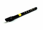 Feadog Brass Black Tin Whistle Key Of D Penny Flute  Irish Made