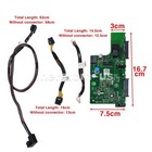 Rear Flex Bay Drive Backplane 2 Trays Kit Dell Poweredge R730xd 2 5 Sff Server