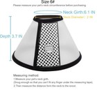 Adjustable Recovery Pet Cone E-collar For Cats Puppy Rabbit  Plastic    