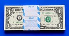 1995 Star Note  1 Dollar Bill   Atlanta F   Uncirculated