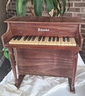 Vintage 20    Wooden Schoenhut 18-key Upright Children   s Toy Piano