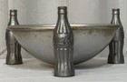 Vintage 1935 Collectible Coca-cola Brunhoff Aluminum Pretzel Bowl
