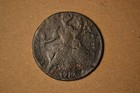 1787 Connecticut Colonial- Mailed Bust Left-  F vf With Light Porosity 
