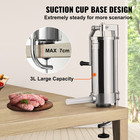 Sausage Stuffer 3l Vertical Sausage Maker Meat Maker Press Stainless Steel