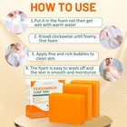 3pack Natural Persimmon Soap Bar For Body Odor Control  Organic Deodorant Body P