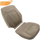 Cloth Seat Covers Tan 2pcs Front Passenger Side Top Bottom F150 2011-2014