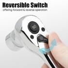 Shall 90tooth 3-pc Drive Ratchet Wrench quick-release reversible 1 4  3 8  1 2  