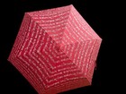 Euc Water Front Sanrio Hello Kitty Compact Travel Umbrella Red   Black
