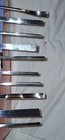 Vintage Set Of  10 Henckels Wood Carving Chisels Made In Germany