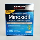 Kirkland Minoxidil 5  Extra Strength Men Hair Regrowth Solution 6 Months Supply