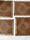 4 Vtg Tin Tiles 6    X 5    Mayan Aztec Mexican