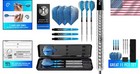 Match-weighed Tungsten Darts Set  21g-26g  With Supergrip Shafts   Prime Flights