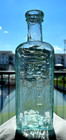 Near Mint- Ayer s Cherry Pectoral  Lowell  Mass  Pontil Aqua  Applied Lip -crude