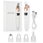 Usb Rechargeable Blackhead Remover Pore Vacuum Facial Pore Cleaning 5 Probes