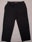 Polo Ralph Lauren Sleepwear Pants Mens Large Black Waffle Knit Drawstring Lounge