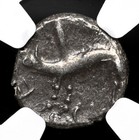 Celtic  Central Gaul  Sequani  1st Century Bc  Quinarius  Boar  Ngc Xf