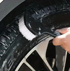 1 Pack Tire Brush With Hard Bristles - Multi-functional Car Cleaning Tool - New