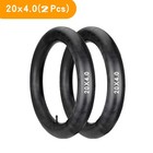 2pack Fat Tire Ebike Tubes 20 X 4 0 Bike Inner Tube Schrader Valve 20  X 4 