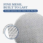 100 Pcs Pipe Screens Stainless Steel Screen Filter For Pipe 3 4 Mesh Pipe Filter