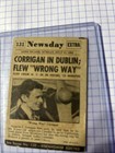 Vintage 1930s Jell-o Girl In March   Corrigan Flies Wrong Way Card Lot