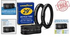 Lightweight 29    Bicycle Inner Tube - Butyl Rubber   Schrader Valve Compatibility