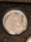 Rare Penny Man Ketchikan Alaska Trade Token 1 Oz  999 Silver Round Set Bear Wolf